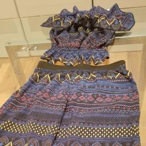 Good Time Multi Color Small Two Piece Set